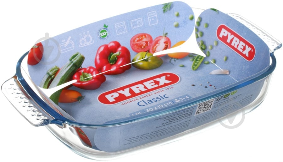 Форма для випікання Pyrex прямокутна 30х19х6 см - фото 3