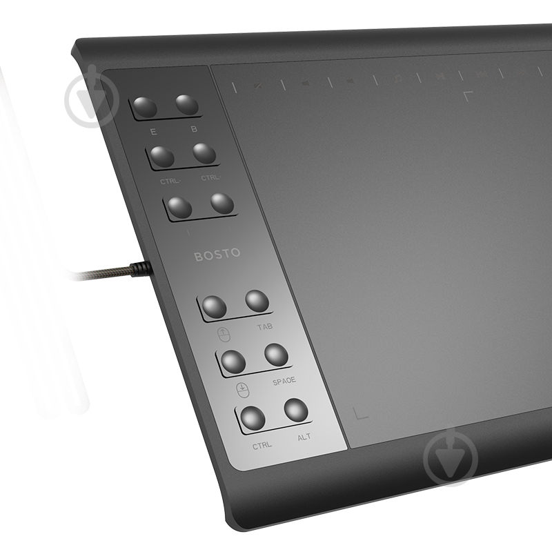 Планшет графический Bosto 1060 PLUS 10,6" B1060PLUS black - фото 3 Планшет графический Bosto 1060 PLUS 10,6" B1060PLUS black - фото 3