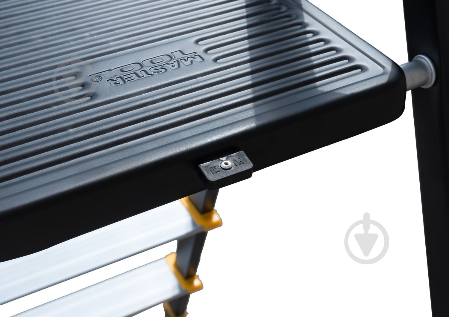 Лестница-стремянка MasterTool сталь+алюминий 5 ступеней h-1064 мм max 150 кг (79-1205) - фото 7 Лестница-стремянка MasterTool сталь+алюминий 5 ступеней h-1064 мм max 150 кг (79-1205) - фото 7