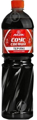 Соус соевый Akura Терияки 1 л - фото 1 Соус соевый Akura Терияки 1 л - фото 1