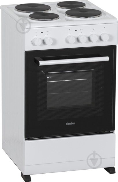 Плита електрична Simfer F 50 EW 03001 white - фото 2 Плита електрична Simfer F 50 EW 03001 white - фото 2