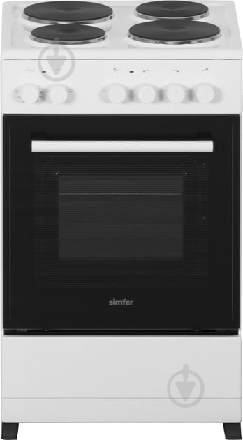 Плита електрична Simfer F 50 EW 03001 white - фото 1 Плита електрична Simfer F 50 EW 03001 white - фото 1