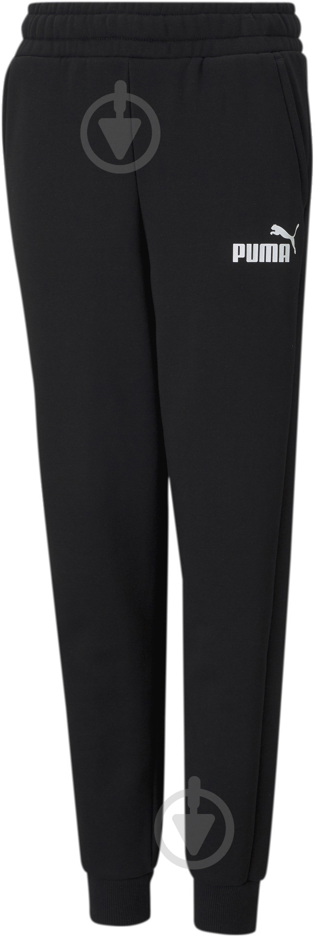Брюки Puma ESS LOGO PANTS FL CL B 58697301 р. 152 черный - фото 1