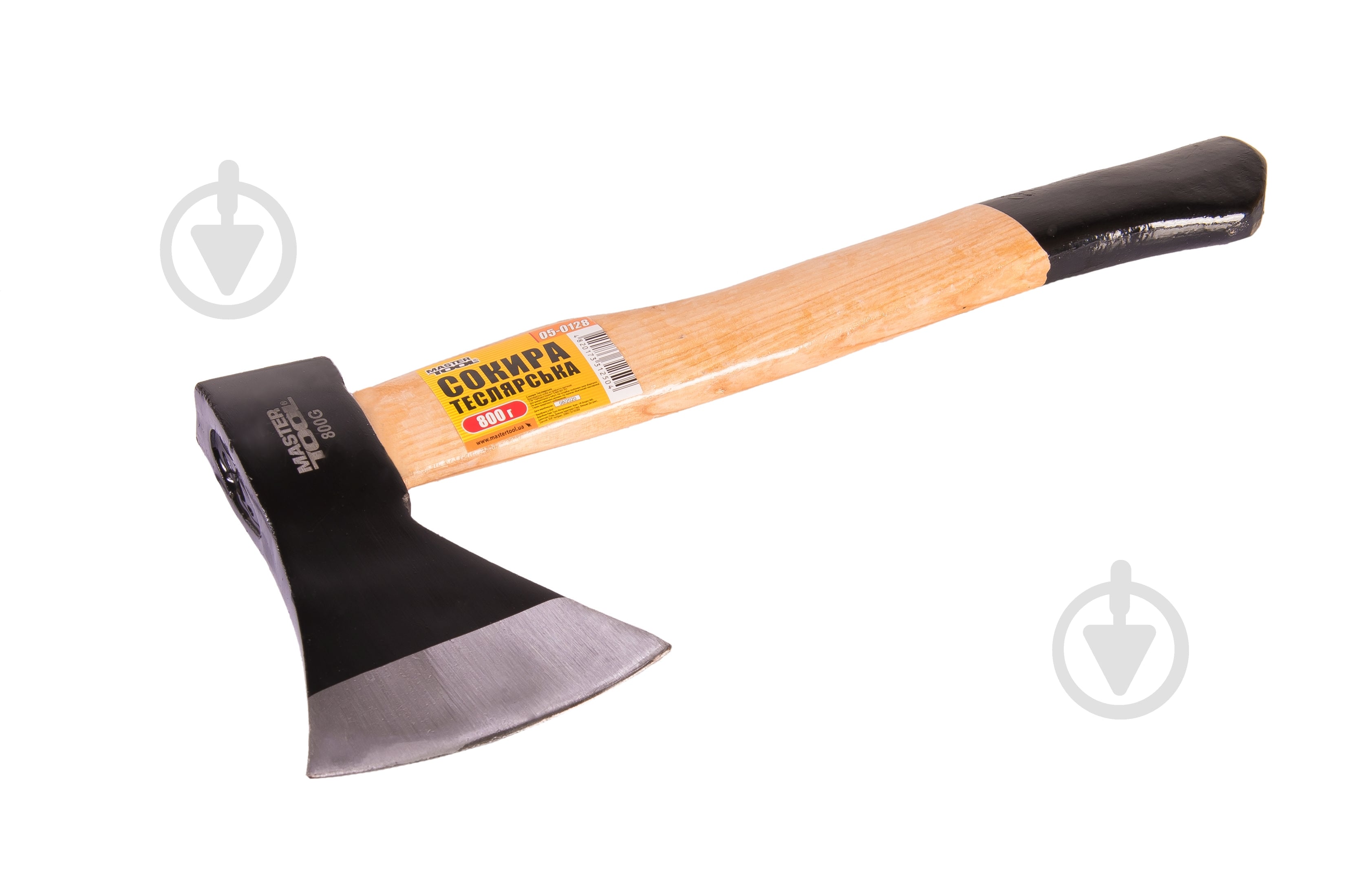 Топор MasterTool 800 г рукоятка 420 мм 05-0128 - фото 1