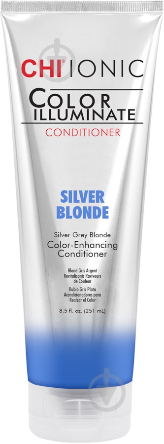 Кондиціонер тонувальний CHI Ionic Color Illuminate Silver Blonde 251 мл - фото 1