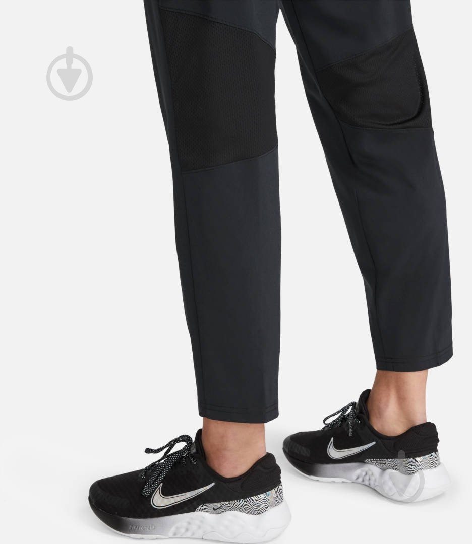 Брюки Nike W NK FAST DF MR 7/8 PANT FB7029-010 р. L черный - фото 5