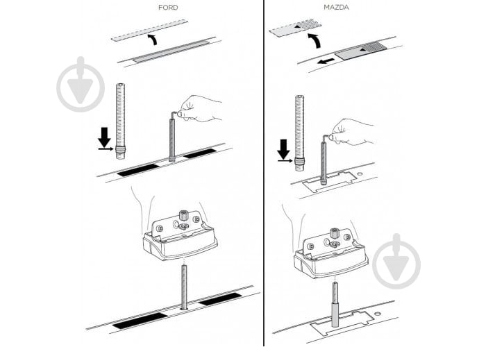 Монтажный комплект Thule TH 3069 - фото 2