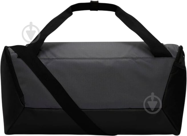 Спортивная сумка Nike Brasilia DM3976-026 серый с черным - фото 2