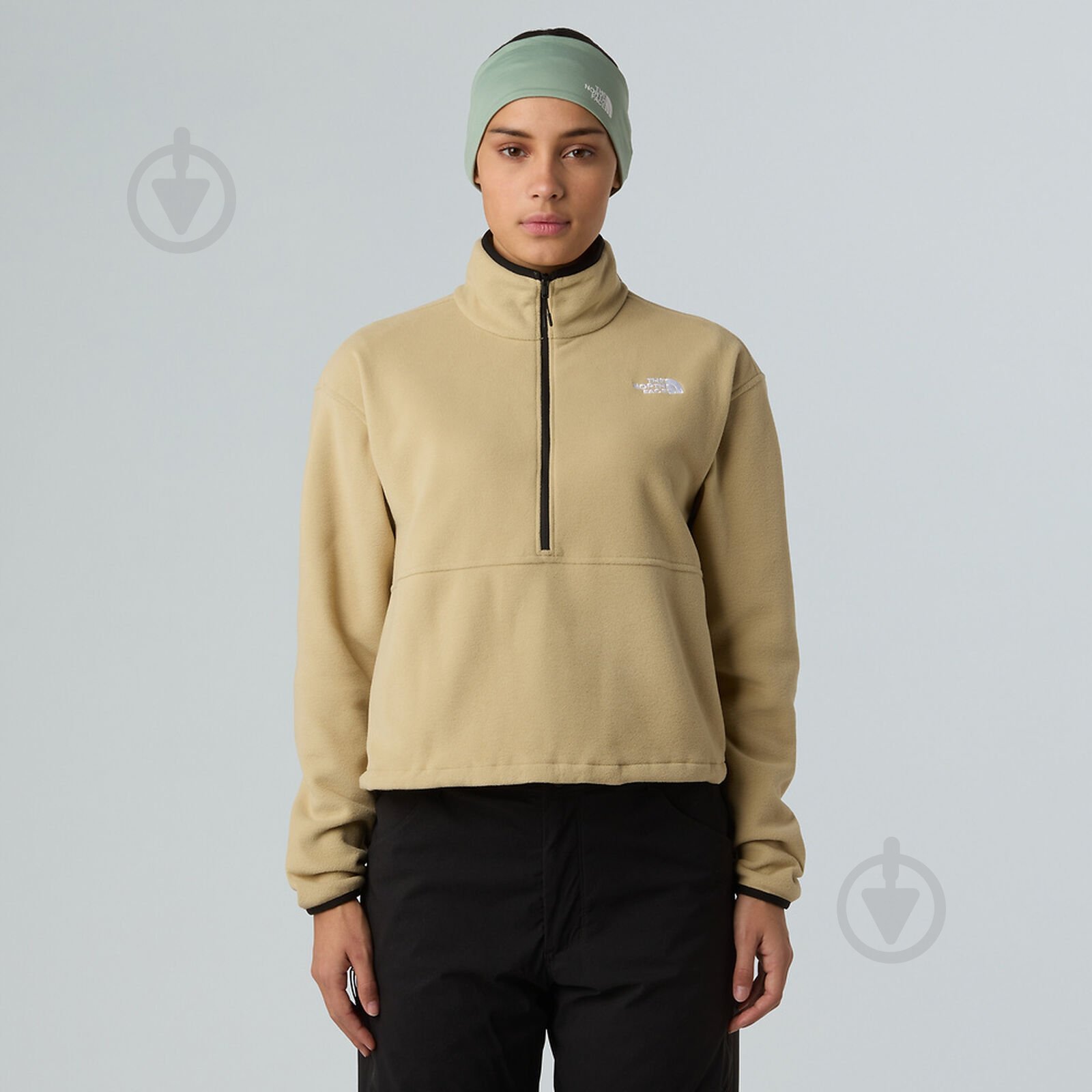Джемпер THE NORTH FACE W GLACIER FLEECE 1/2 ZIP SHORT JACKET NF0A8D2CLK51 - фото 1 Джемпер THE NORTH FACE W GLACIER FLEECE 1/2 ZIP SHORT JACKET NF0A8D2CLK51 - фото 1