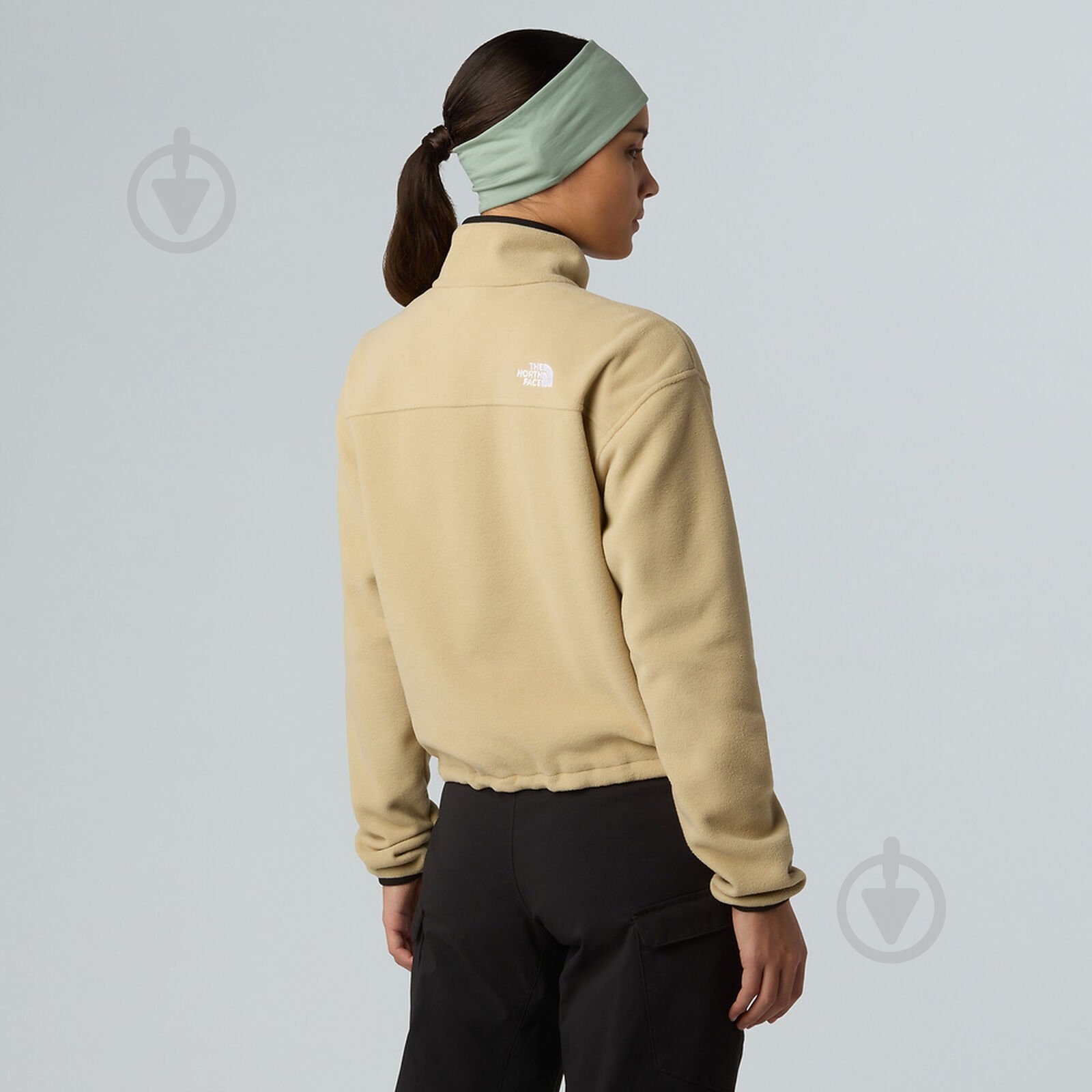 Джемпер THE NORTH FACE W GLACIER FLEECE 1/2 ZIP SHORT JACKET NF0A8D2CLK51 - фото 2 Джемпер THE NORTH FACE W GLACIER FLEECE 1/2 ZIP SHORT JACKET NF0A8D2CLK51 - фото 2