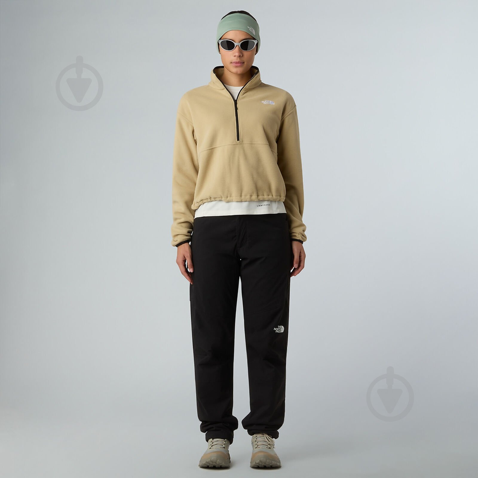 Джемпер THE NORTH FACE W GLACIER FLEECE 1/2 ZIP SHORT JACKET NF0A8D2CLK51 - фото 5 Джемпер THE NORTH FACE W GLACIER FLEECE 1/2 ZIP SHORT JACKET NF0A8D2CLK51 - фото 5