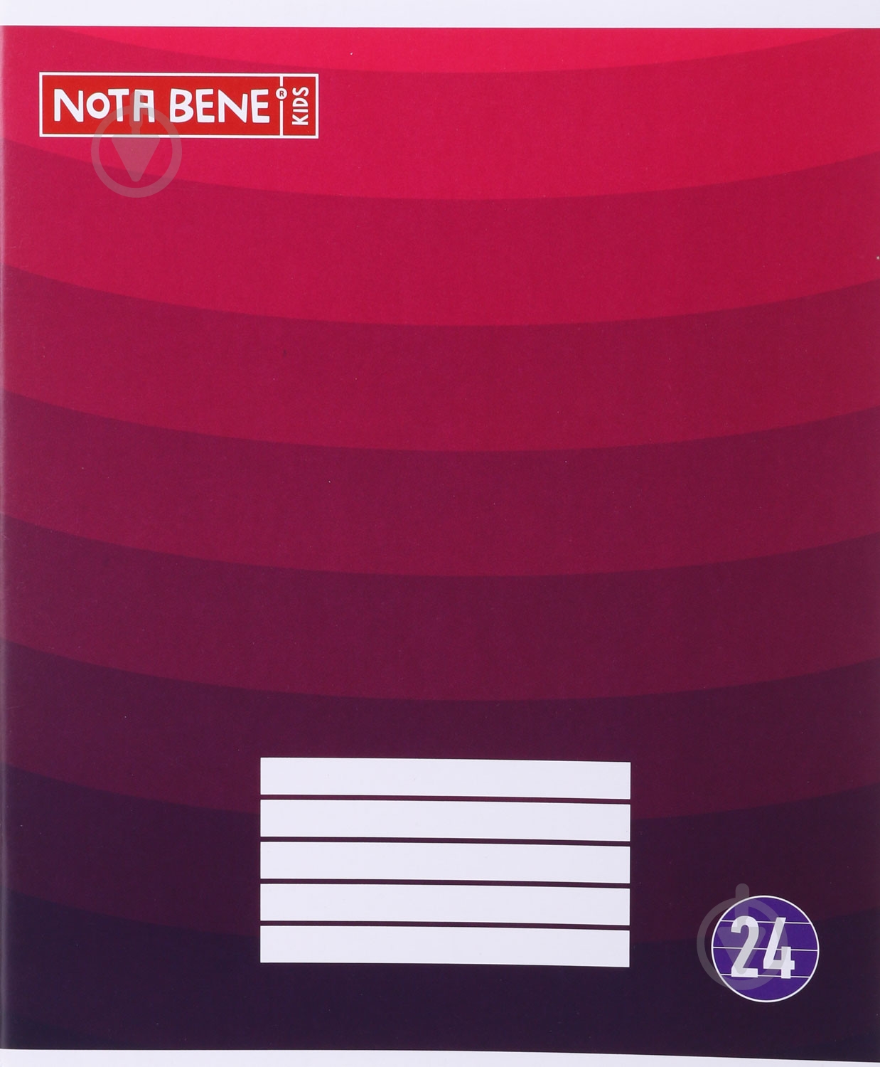 Тетрадь школьная 24 листа в линию Nota Bene - фото 1