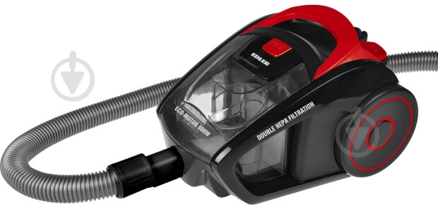 Пылесос EDLER ED-1507RB black/red - фото 1
