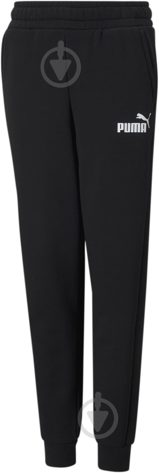 Штани Puma ESS LOGO PANTS FL CL B 58697301 р. 128 чорний - фото 1