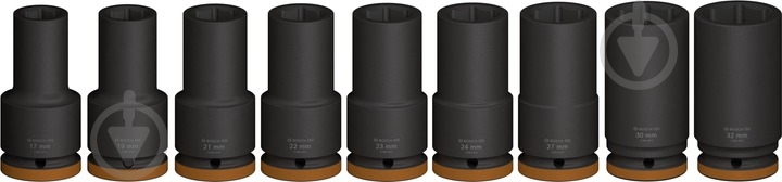 Набор головок ¾" Bosch PRO Deep 9 шт. 2608003042 - фото 2 Набор головок ¾" Bosch PRO Deep 9 шт. 2608003042 - фото 2