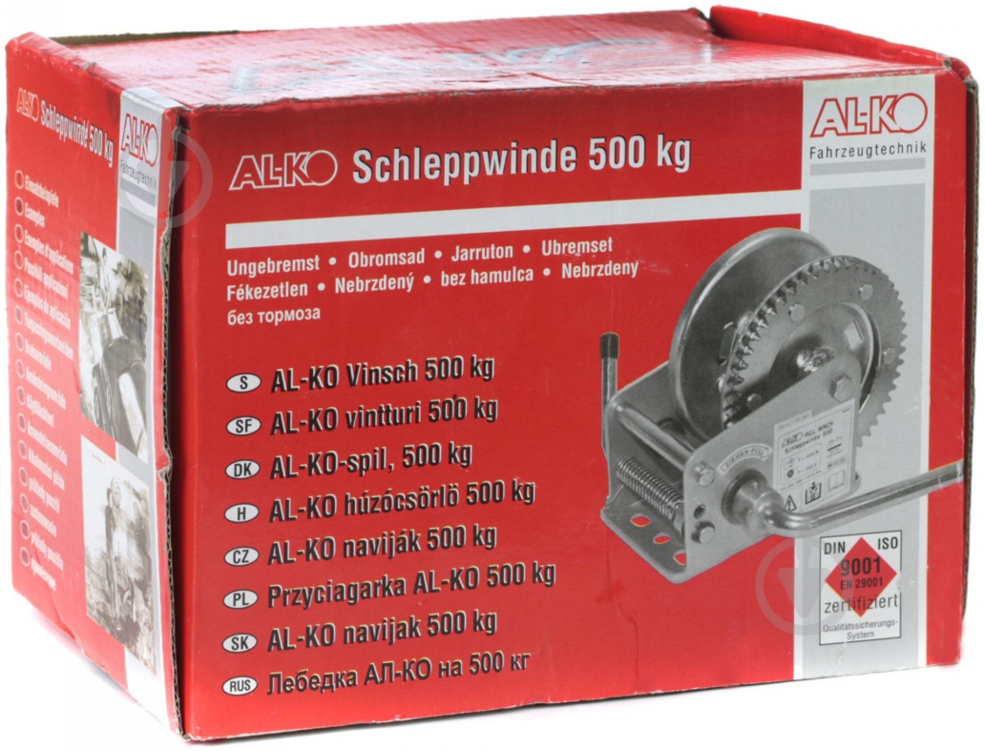 Лебедка AL-KO 500 кг без троса механическая - фото 3