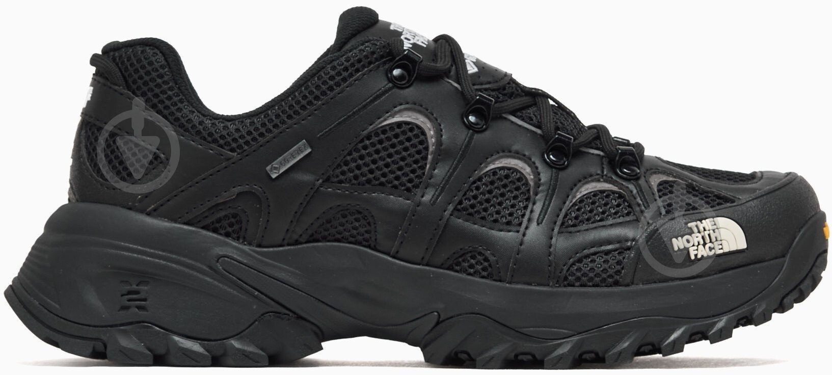 Кроссовки унисекс демисезонные THE NORTH FACE HEDGEHOG 06 RVST GORE-TEX NF0A8ADUKY41 р.40 черные - фото 1