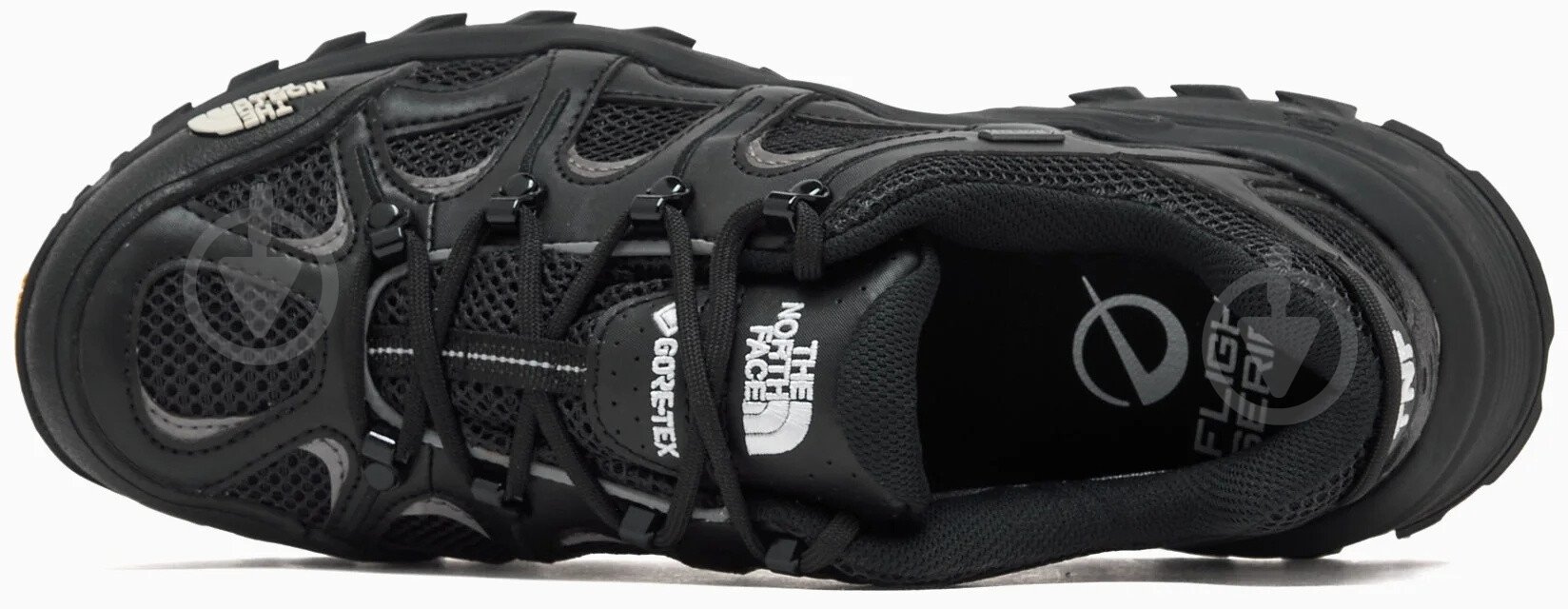 Кроссовки унисекс демисезонные THE NORTH FACE HEDGEHOG 06 RVST GORE-TEX NF0A8ADUKY41 р.40 черные - фото 5