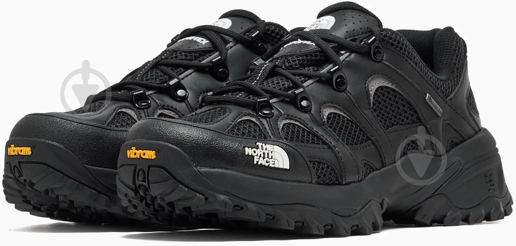 Кроссовки унисекс демисезонные THE NORTH FACE HEDGEHOG 06 RVST GORE-TEX NF0A8ADUKY41 р.40,5 черные - фото 3