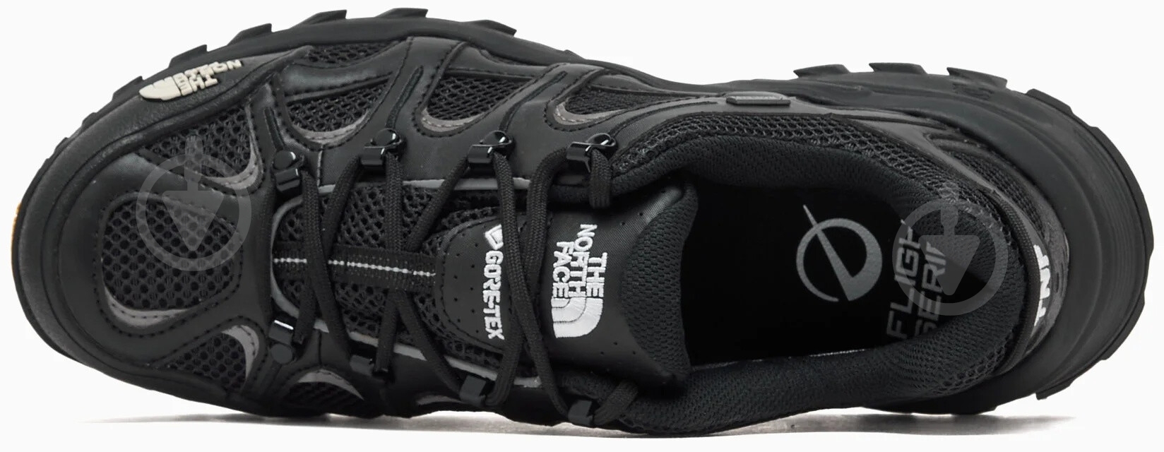 Кроссовки унисекс демисезонные THE NORTH FACE HEDGEHOG 06 RVST GORE-TEX NF0A8ADUKY41 р.41 черные - фото 5