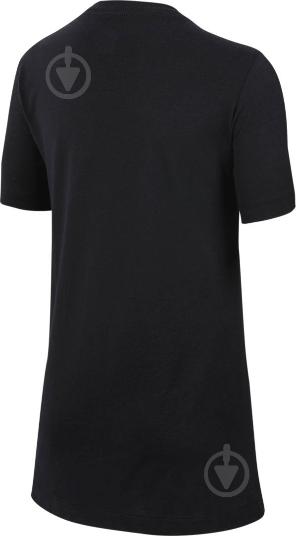 Футболка Nike B NSW TEE SWOOSH RIM CV2165-010 р.L черный - фото 2
