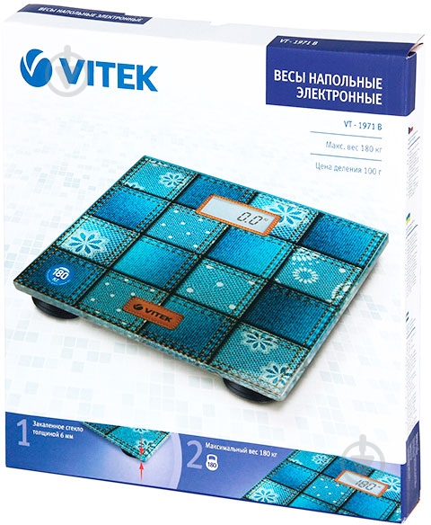 Весы напольные Vitek VT-1971 B - фото 5