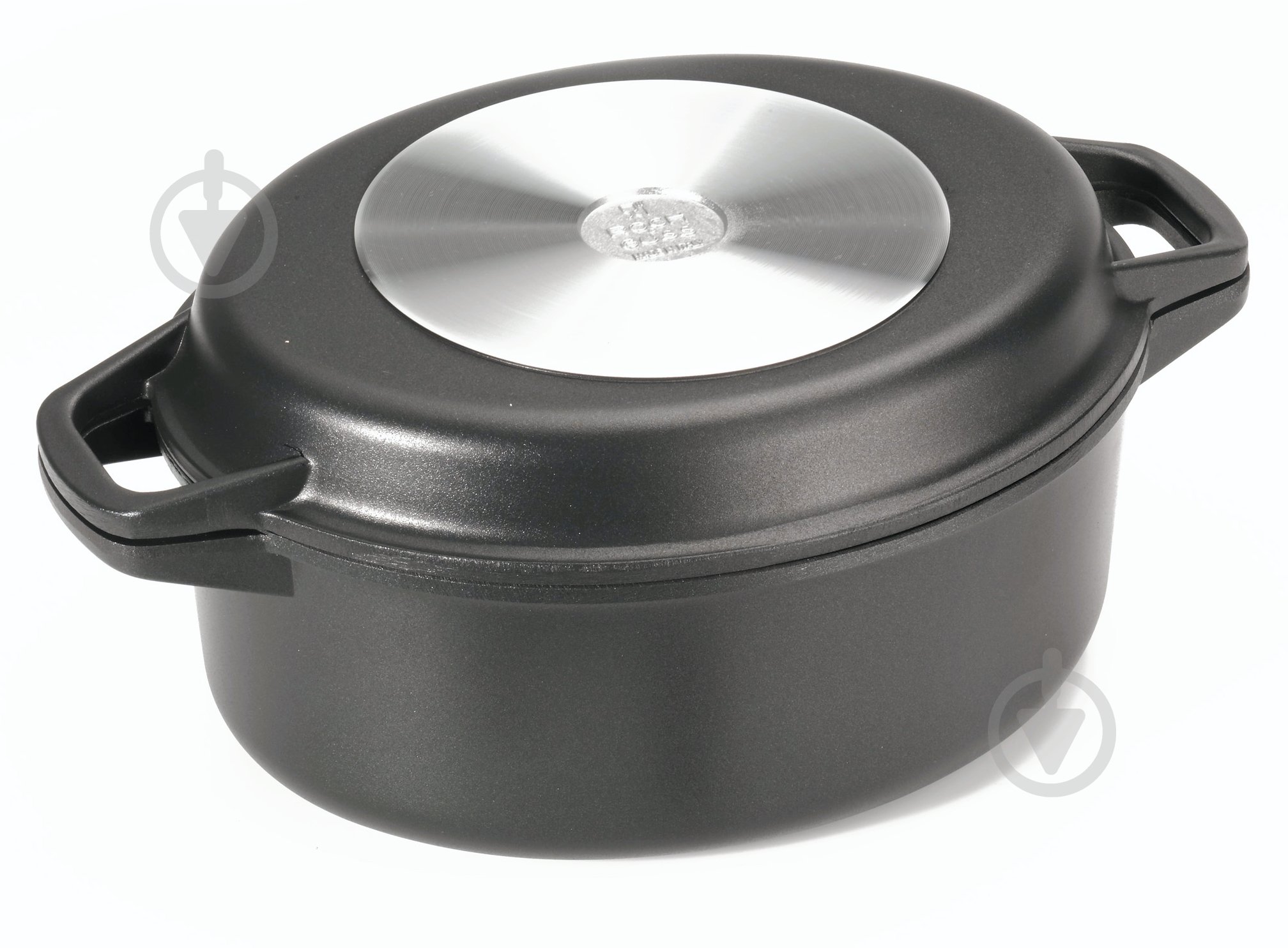 Кастрюля с крышкой Antik Ars Induction PierreStone 5,5 л 30x25 см - фото 1 Кастрюля с крышкой Antik Ars Induction PierreStone 5,5 л 30x25 см - фото 1