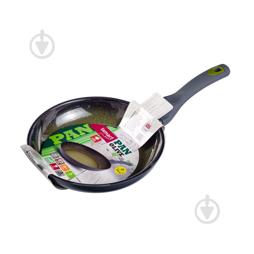 Сковорода Lamart Olive LT1193 (24 см) - фото 2