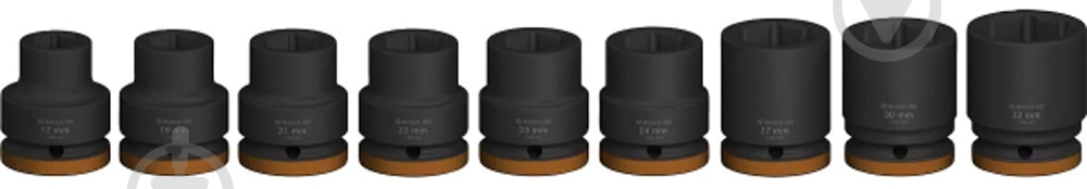 Набор головок ¾" Bosch PRO Standart 9 шт. 2608003041 - фото 2 Набор головок ¾" Bosch PRO Standart 9 шт. 2608003041 - фото 2