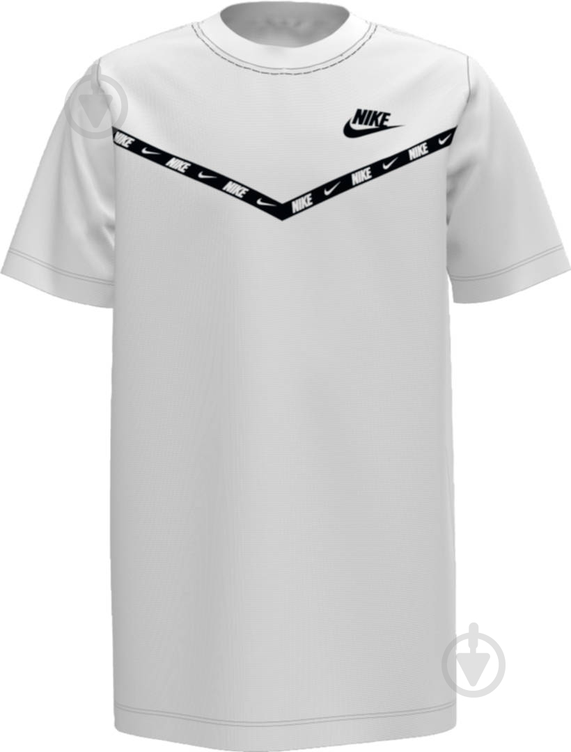 Футболка Nike B NSW TEE WR CHEVRON CV2167-100 р.S белый - фото 3