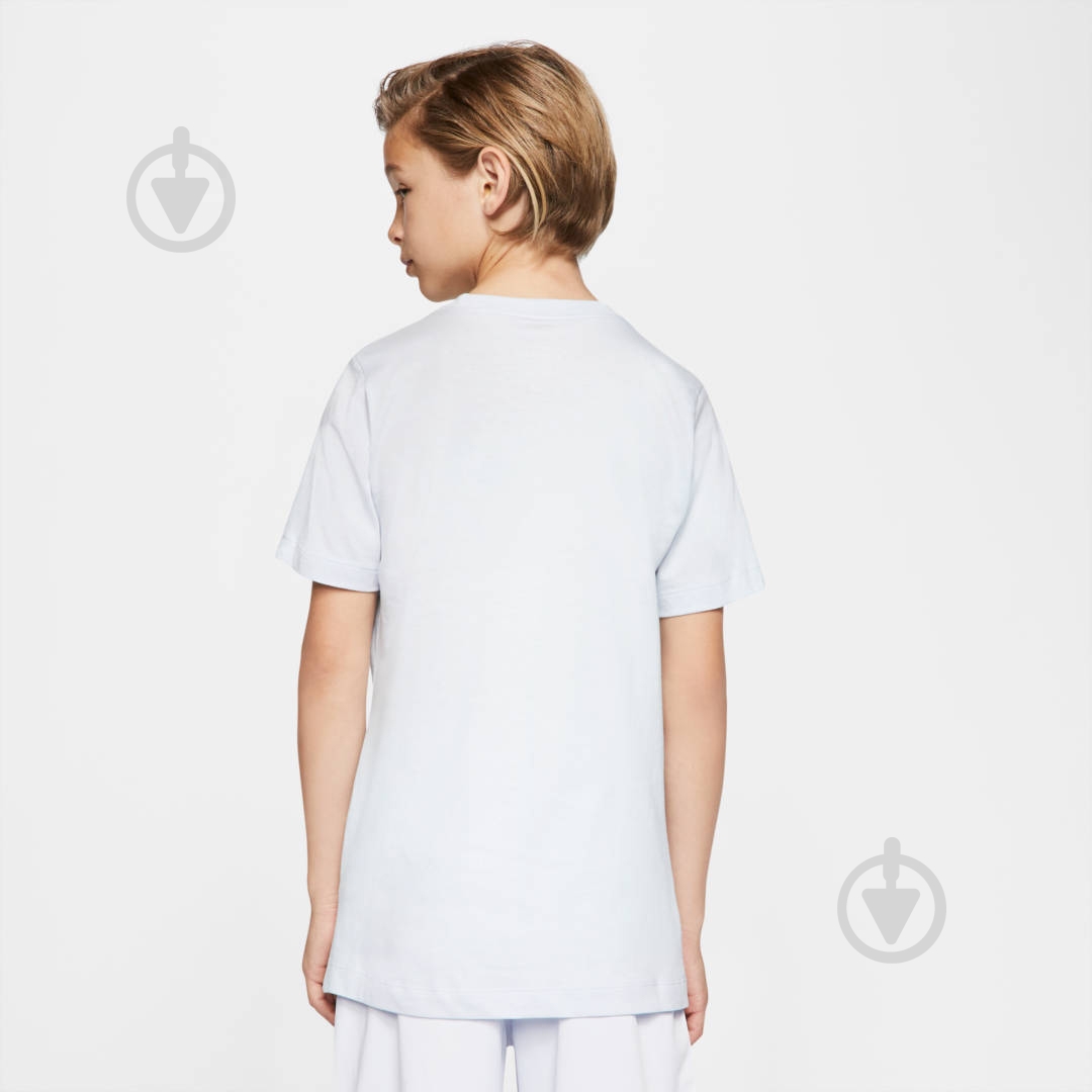 Футболка Nike B NSW TEE WR CHEVRON CV2167-100 р.S белый - фото 5