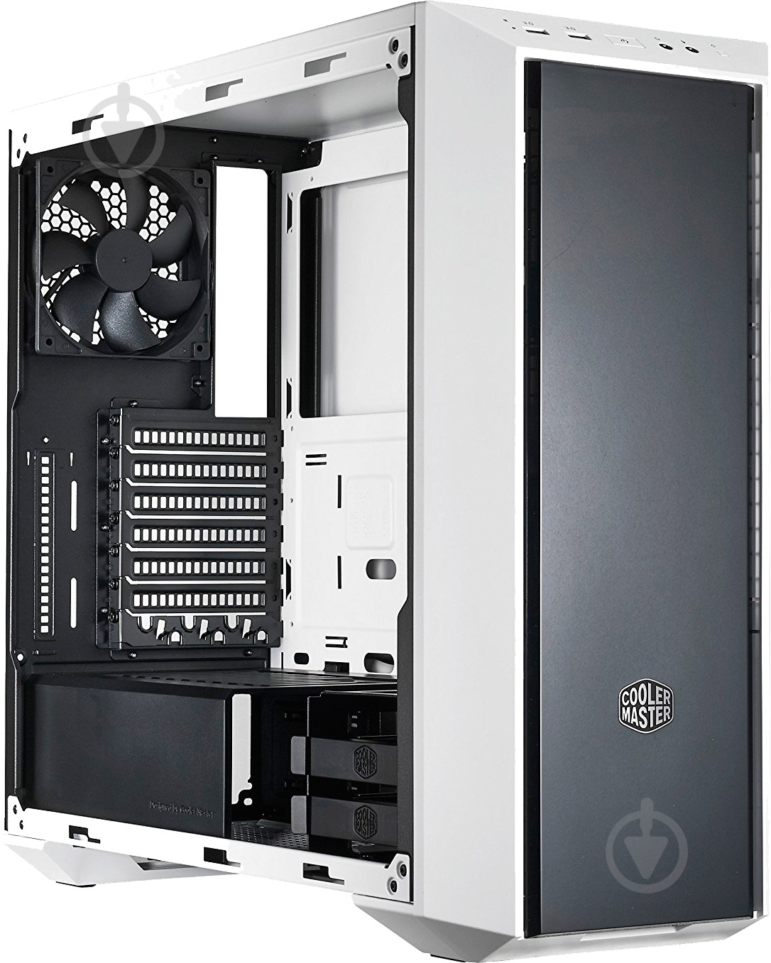 Корпус Cooler Master MasterBox 5 White (MCX-B5S2-WWNN-01) - фото 2