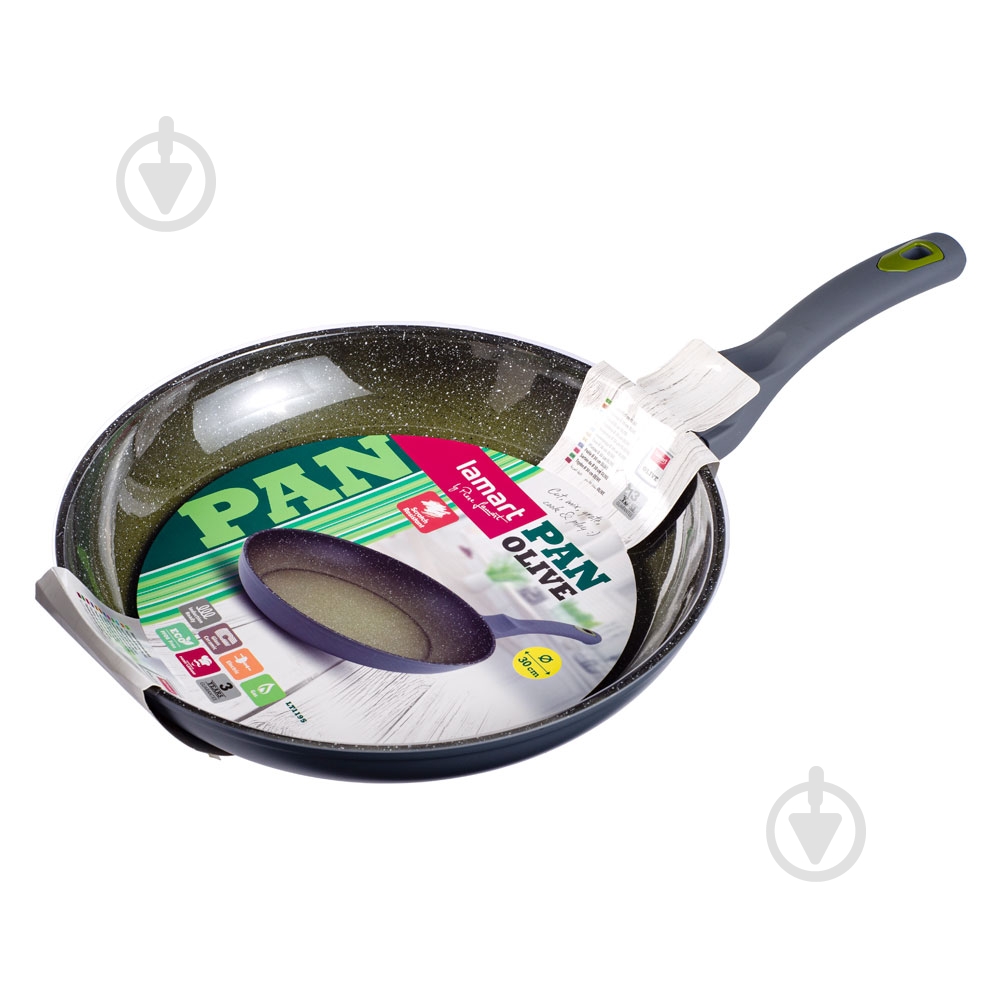 Сковорода Lamart Olive LT1195 (30 см) - фото 2