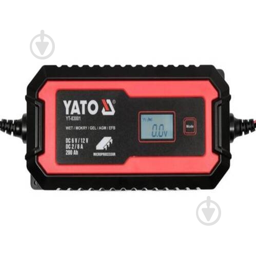 Зарядное устройство автономное YATO 2 А (YT-83001) - фото 2 Зарядное устройство автономное YATO 2 А (YT-83001) - фото 2