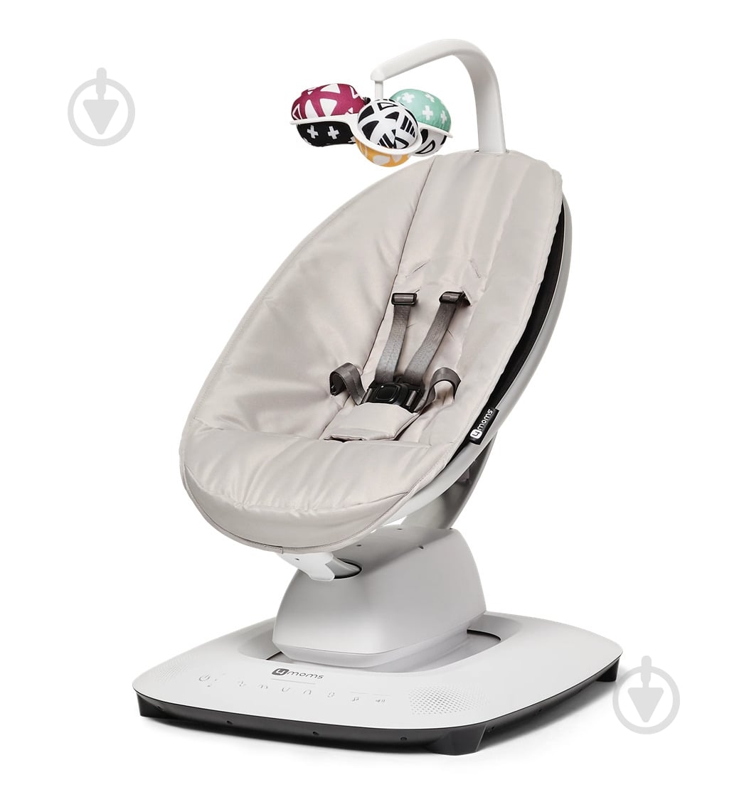 Кресло-качалка 4MOMS 5.0 grey classic - фото 3