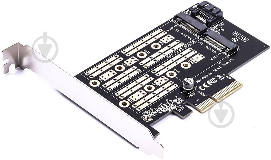 Плата розширення Agestar AS-MC02 PCI 3.0 X4 M.2 PCI Express 3.0 x2 (AS-MC02) - фото 1 Плата розширення Agestar AS-MC02 PCI 3.0 X4 M.2 PCI Express 3.0 x2 (AS-MC02) - фото 1