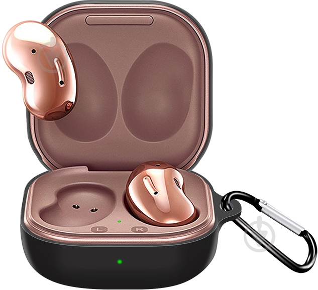 Чохол BeCover Silicon для Samsung Galaxy Buds Live black 705406 - фото 1