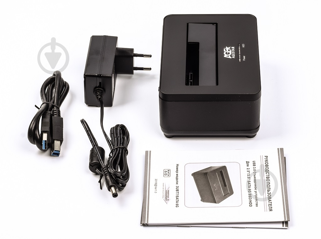 Док-станція Agestar USB3.0 3UBT7 (Black) - фото 3 Док-станція Agestar USB3.0 3UBT7 (Black) - фото 3