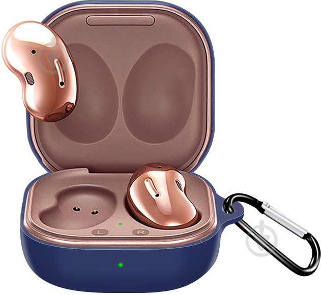 Чехол BeCover Silicon для Samsung Galaxy Buds Live deep blue 705407 - фото 1