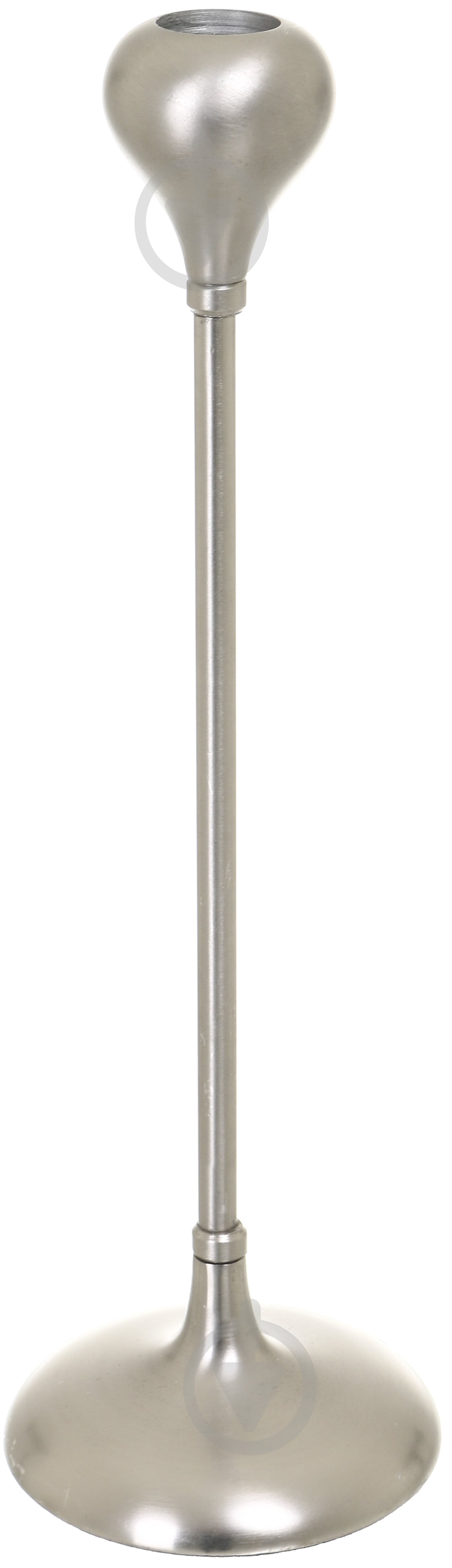 Свічник PATNA 9х29 см срібло - фото 1