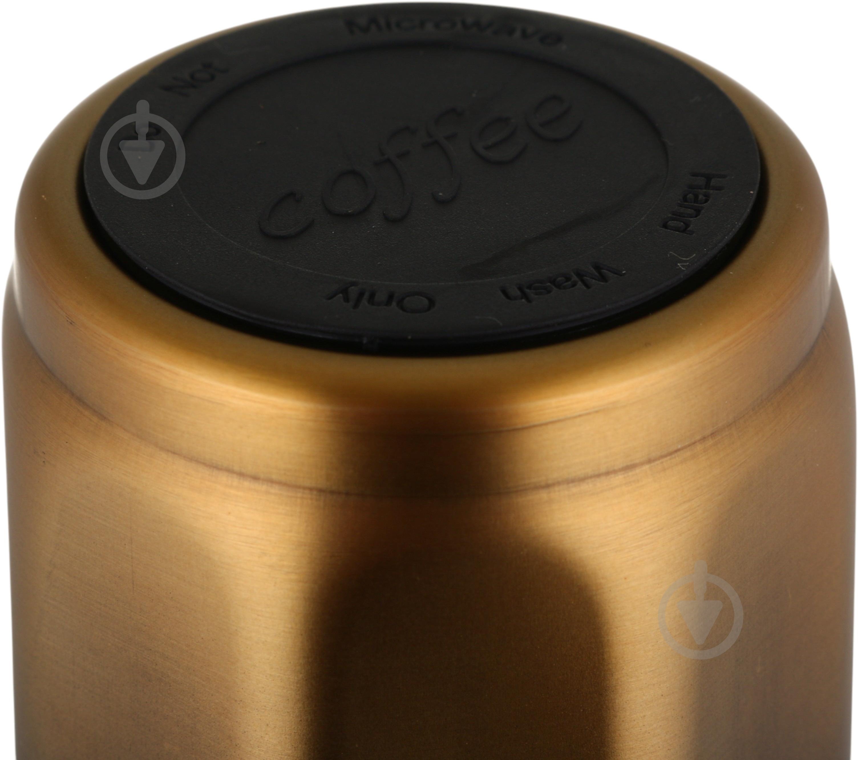 Термочашка Flamberg Terra 450 мл чорний/коричневий - фото 7 Термочашка Flamberg Terra 450 мл чорний/коричневий - фото 7