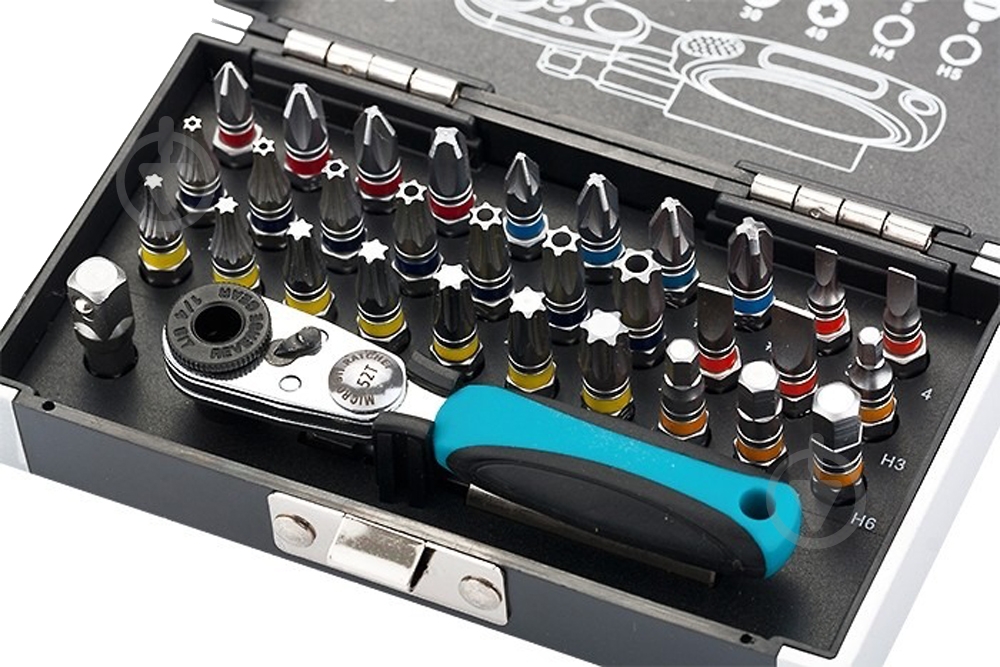 Набор бит Gross 33 шт. 11365 - фото 2 Набор бит Gross 33 шт. 11365 - фото 2