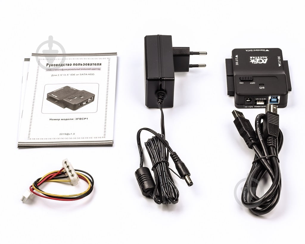 Адаптер Agestar мульти-адаптер SATA/IDE 3FBCP1 - фото 3