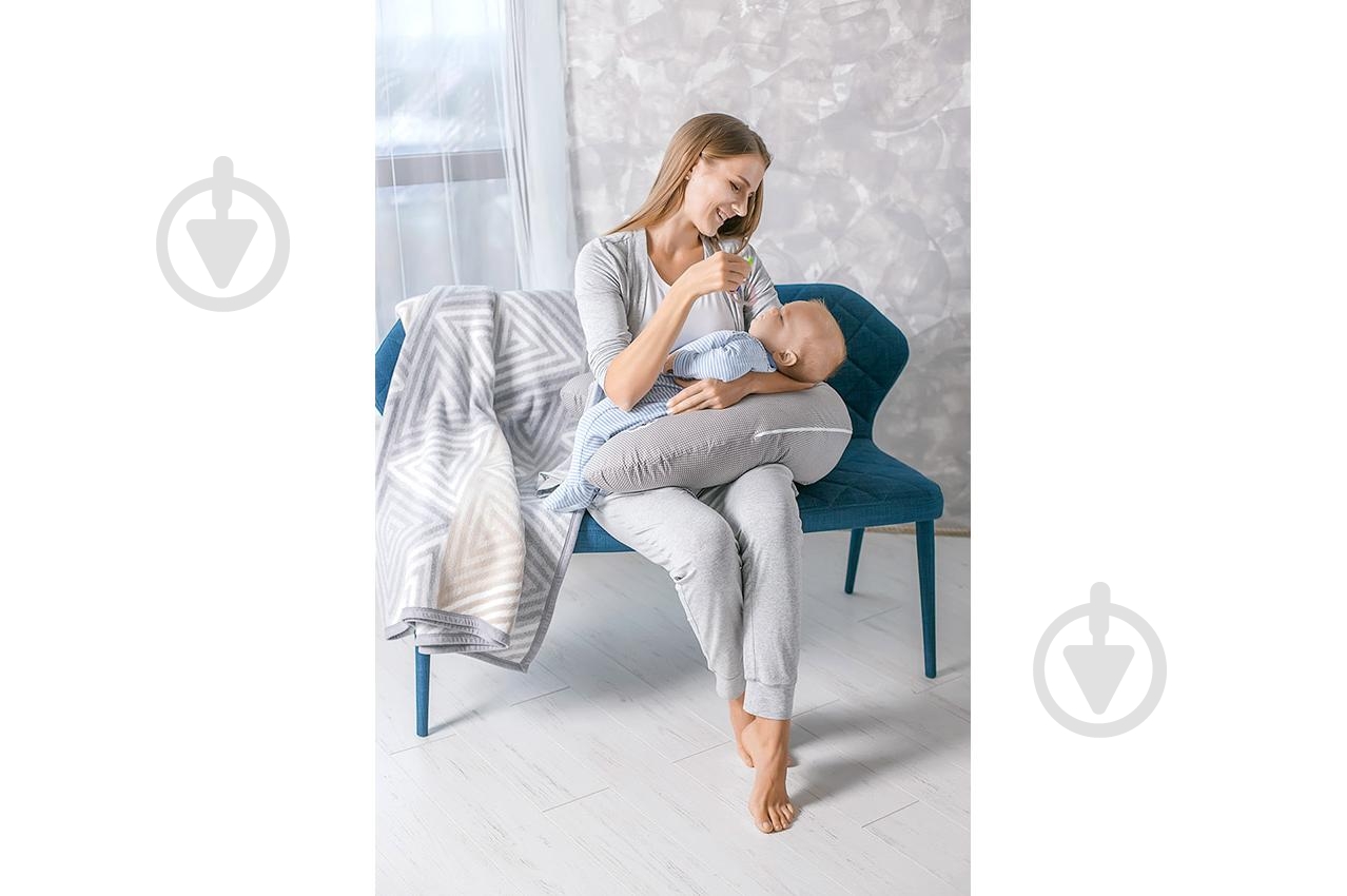 Подушка для кормления Эконом 30х170 см Пудра IDEIA - фото 11
