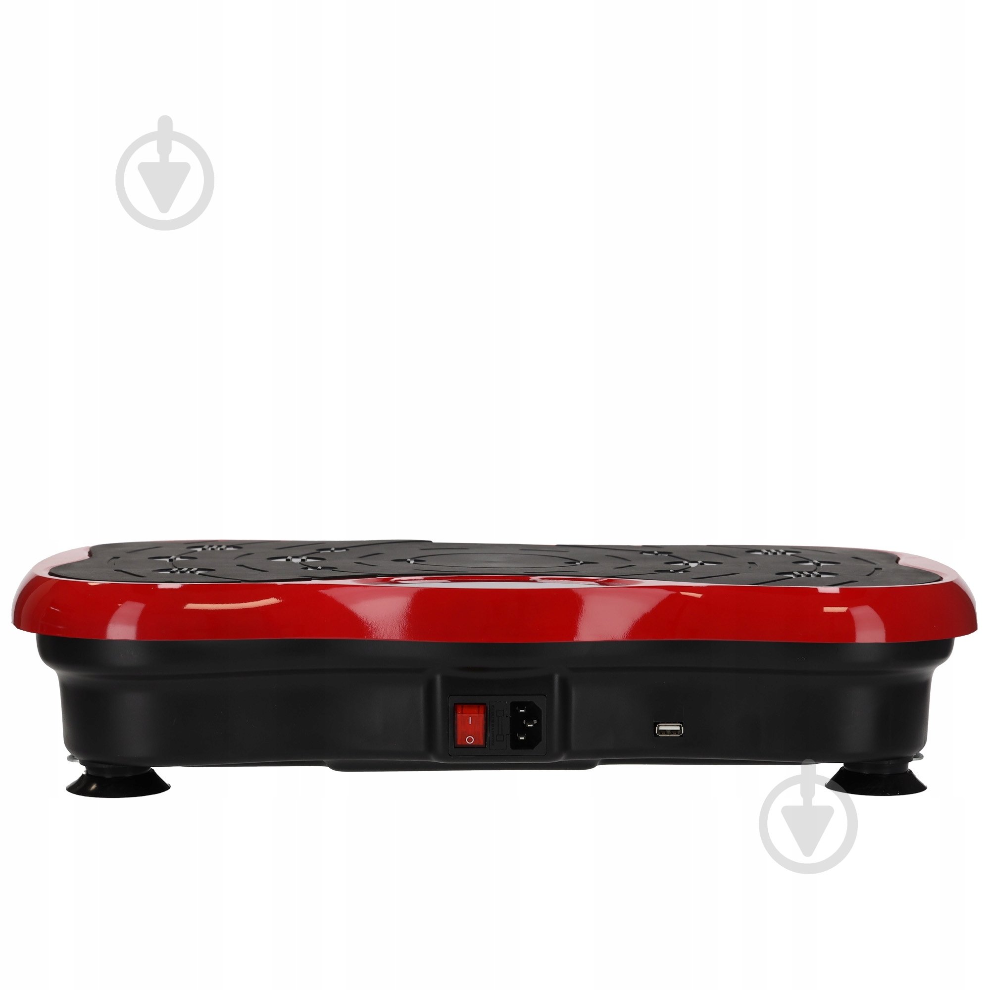 Тренажер 4fizjo віброплатформа для тренувань Ultra+ з пультом та еспандерами Black/Red (P-5905973401531) - фото 5