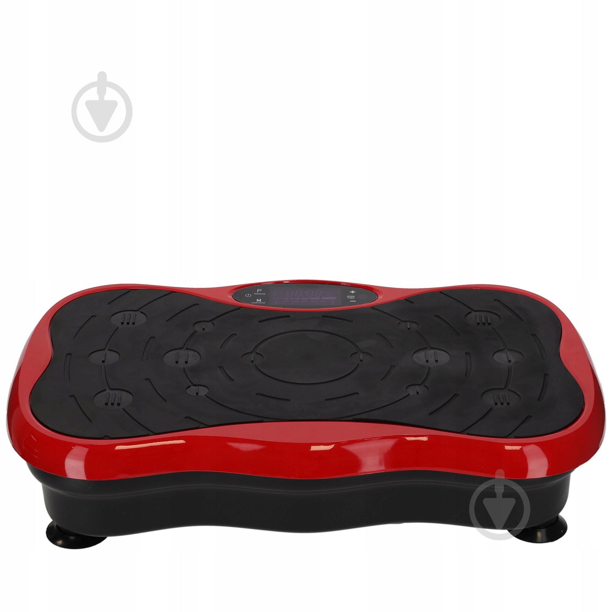 Тренажер 4fizjo віброплатформа для тренувань Ultra+ з пультом та еспандерами Black/Red (P-5905973401531) - фото 7