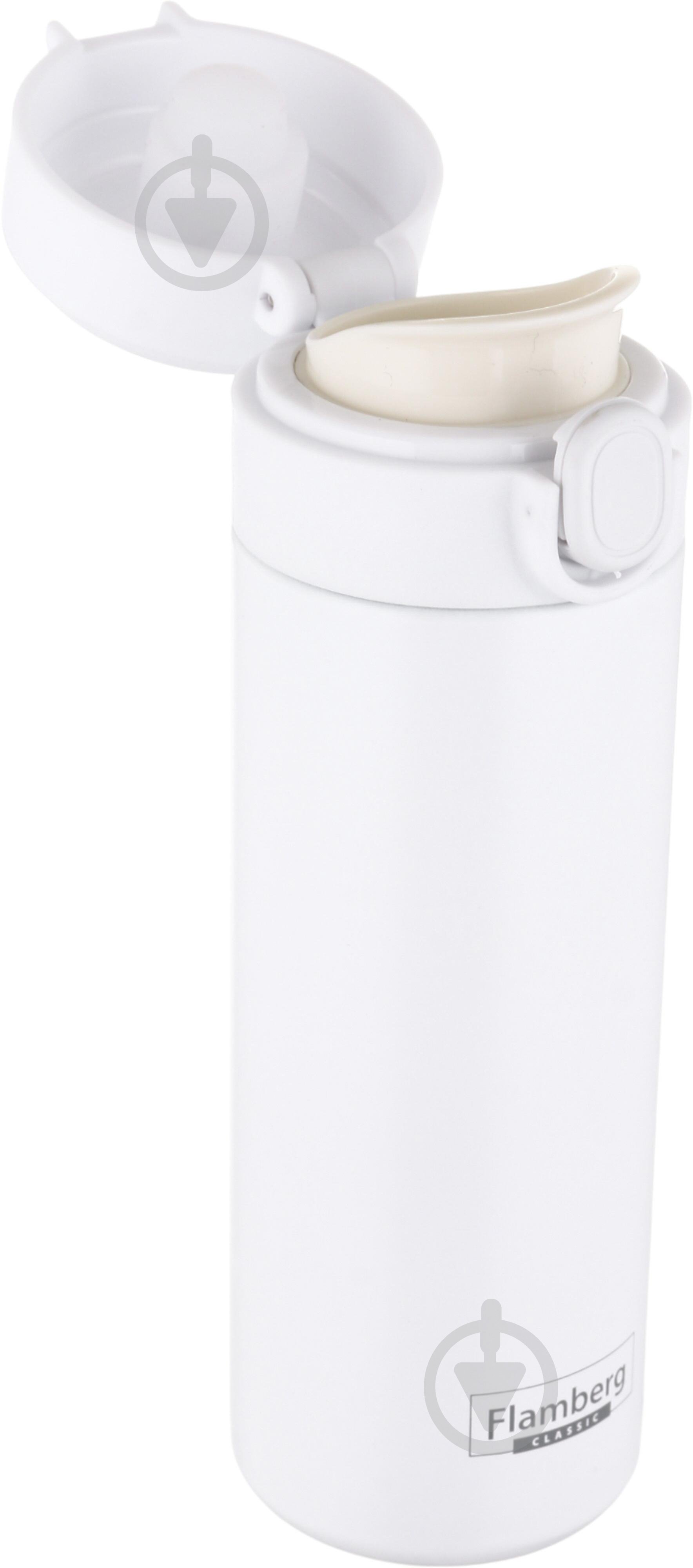 Термочашка Flamberg Mono 350 мл белый - фото 3