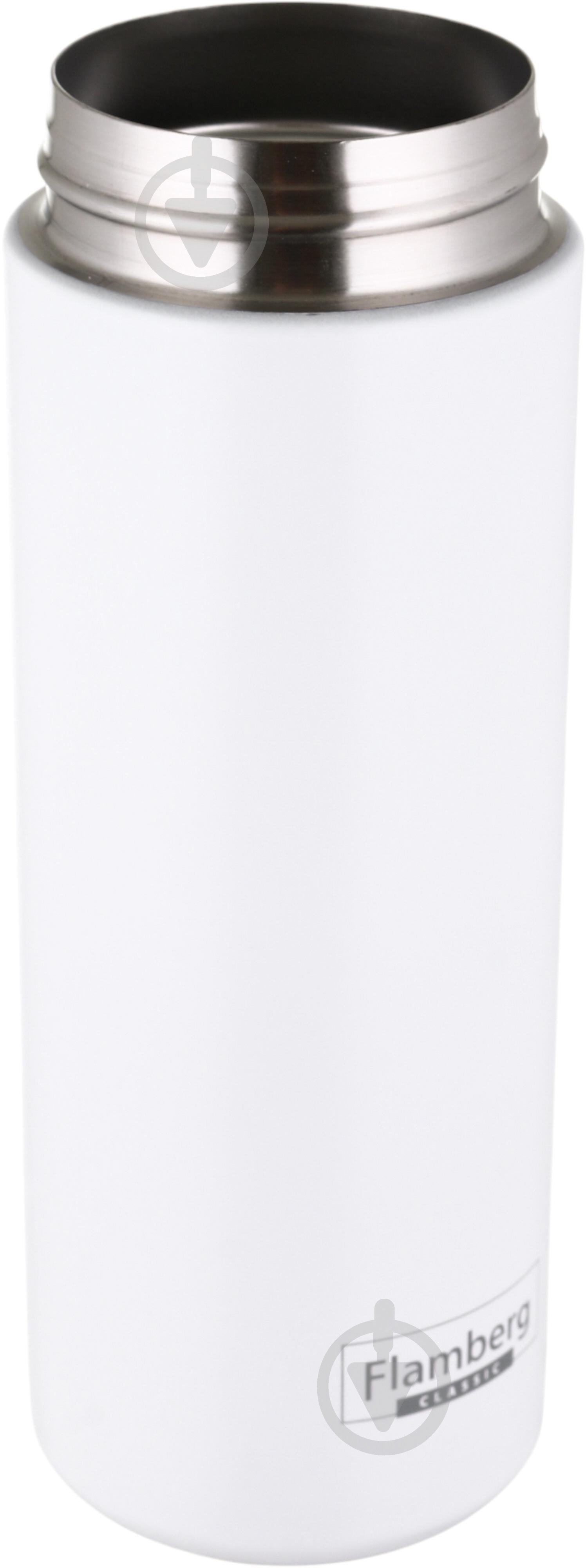 Термочашка Flamberg Mono 350 мл белый - фото 7