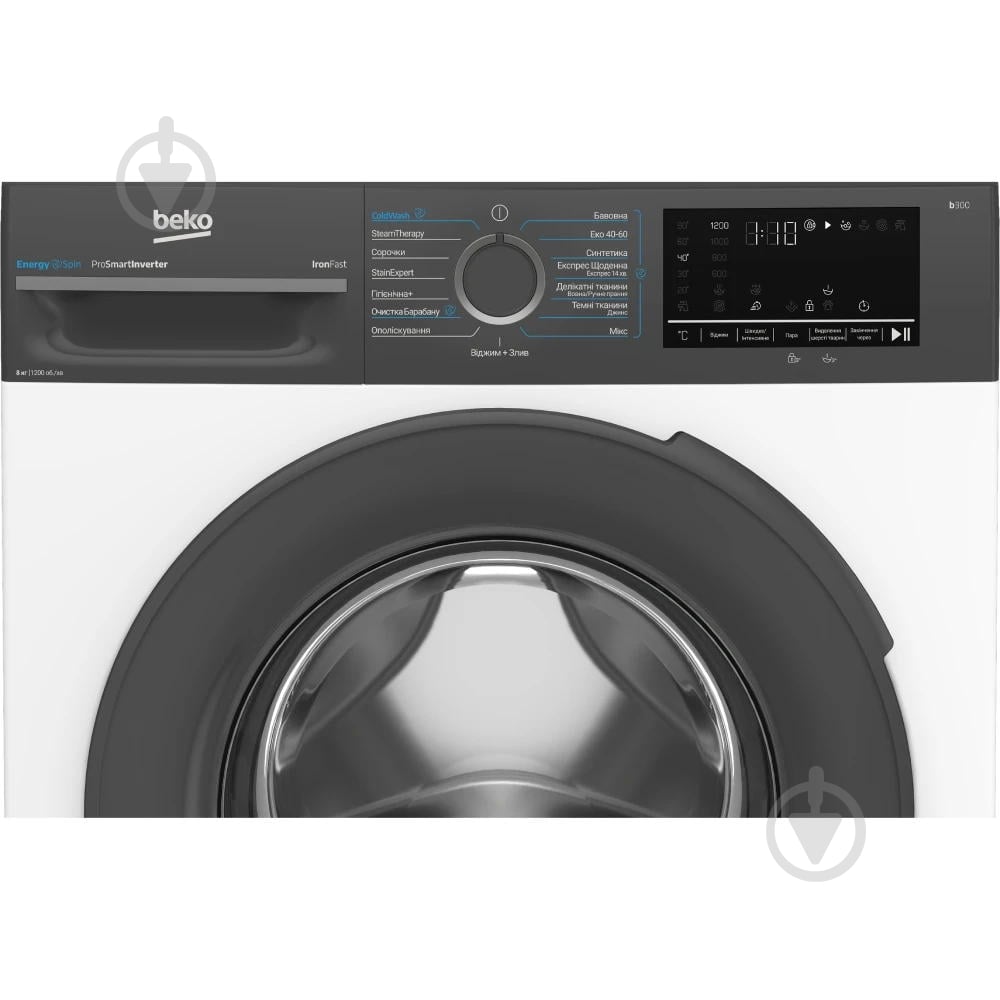 Пральна машина Beko BM3WFU48215WPAA - фото 6