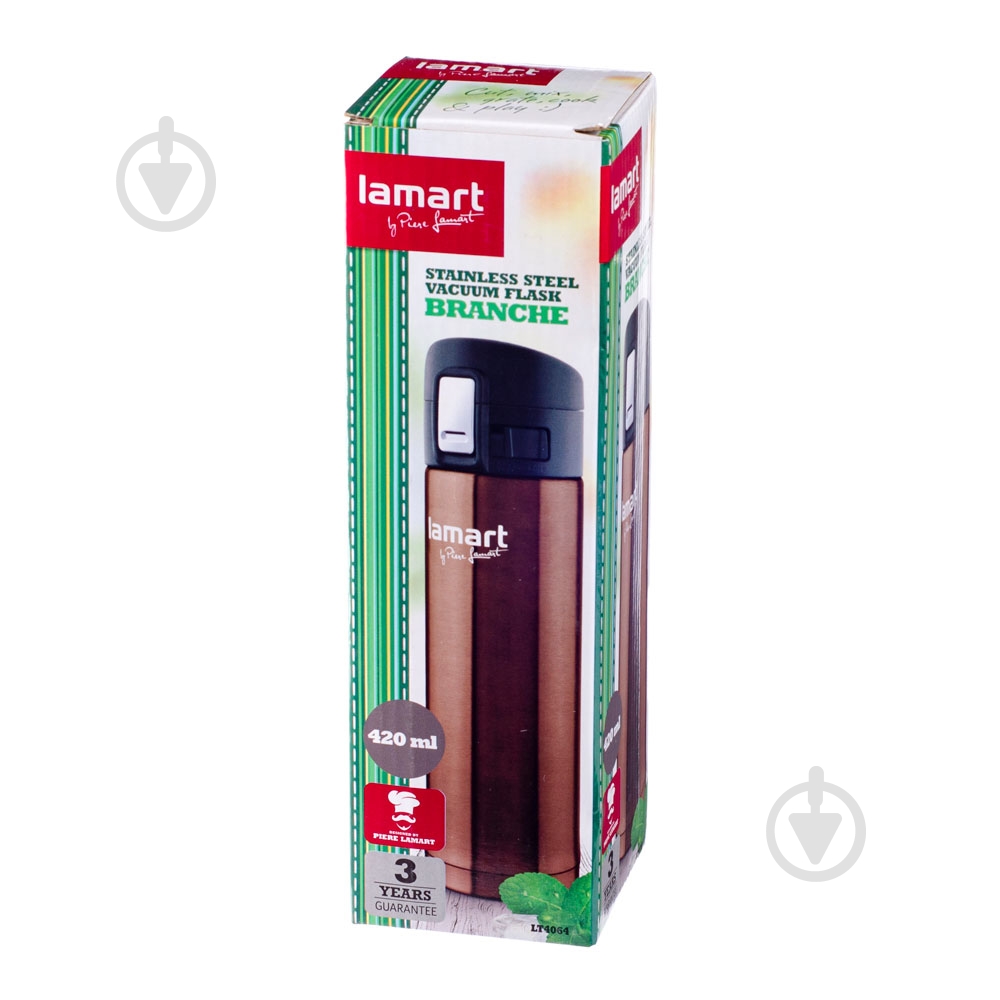 Термос Lamart Branche 420 мл LT4064 - фото 3